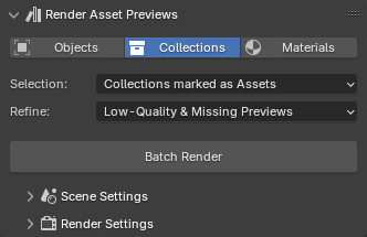 Asset Preview Panel