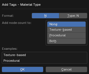Tag - Material Type