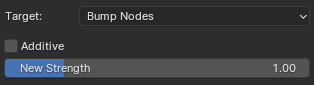 Change Node Attributes Bump Nodes