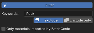 Utilities Material Filter