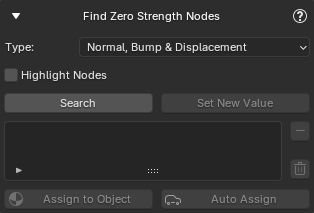 Find Zero Strength Nodes Utility