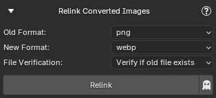 Relink Converted Images Utility