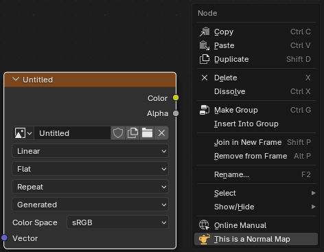 Mark as Normal Map Utility