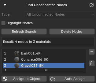 Find Unconnected Nodes